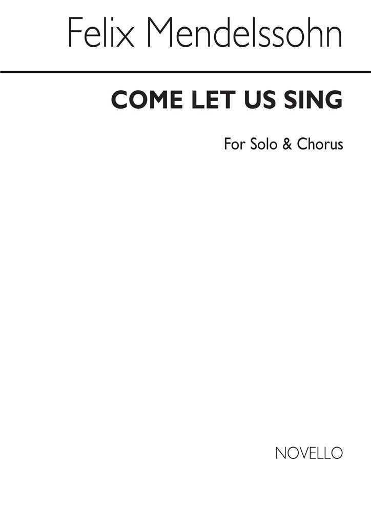 Come Let Us Sing Psalm 95 Tonic Solfa